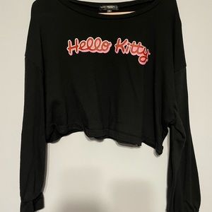 Hello Kitty x Shein cropped pullover